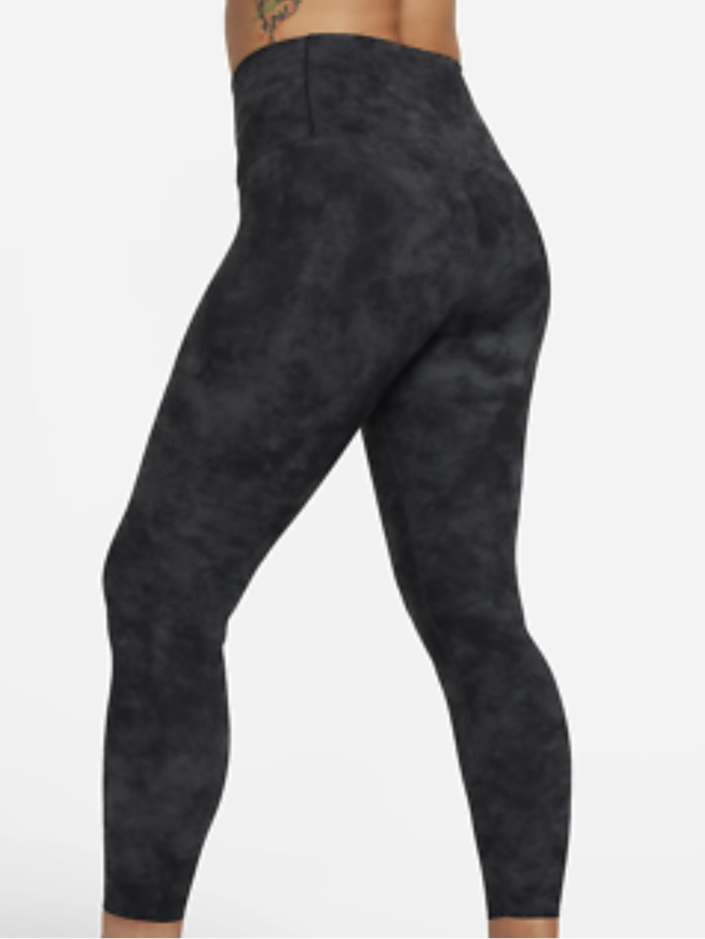 Nike gray zenvy Tie-Dye Leggings